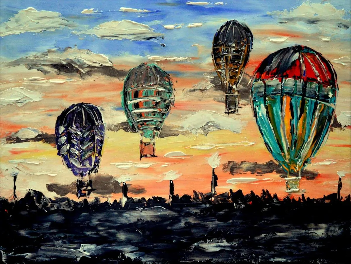 Kapadokya, œuvre de Stanislava Dimitrova