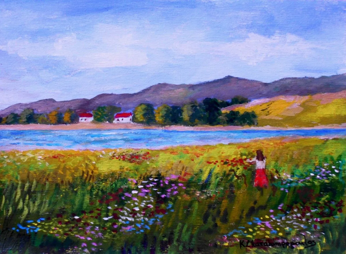 Cloudy Spring day, œuvre de Konstantinos Charalampopoulos