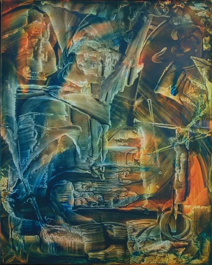 N°84 sans titre, artwork by Bernard Waechter