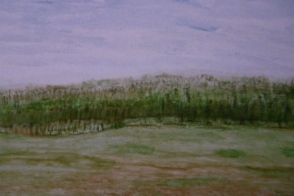 la foret, œuvre de Maryline Jouve