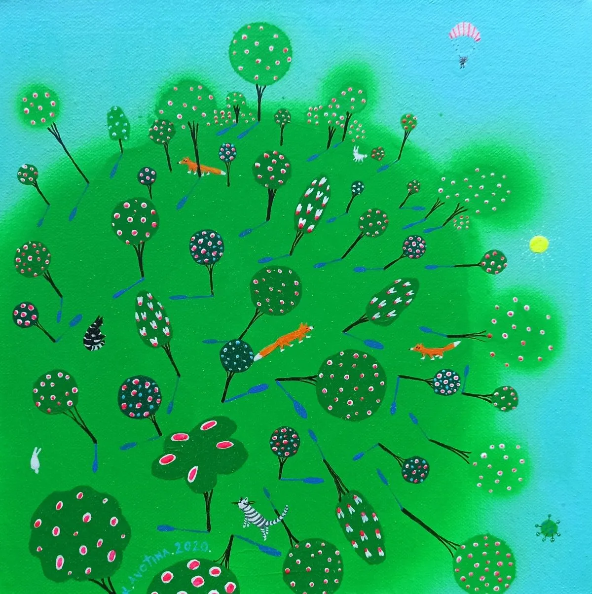 Keep The Pace, œuvre de Katrina Avotina