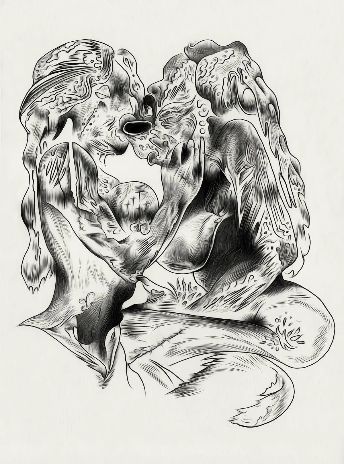+.+¨, œuvre de Laura H