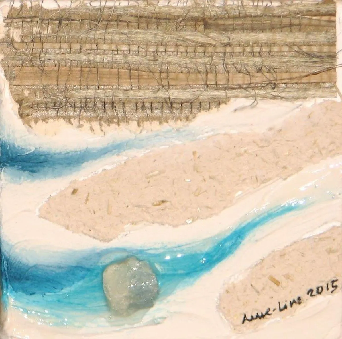 Un soupir, artwork by Anne-Line Schoovaerts