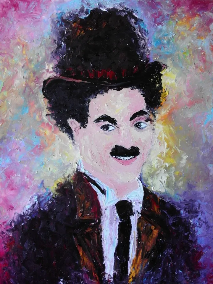 ''Chaplin'', artwork by Asi Art