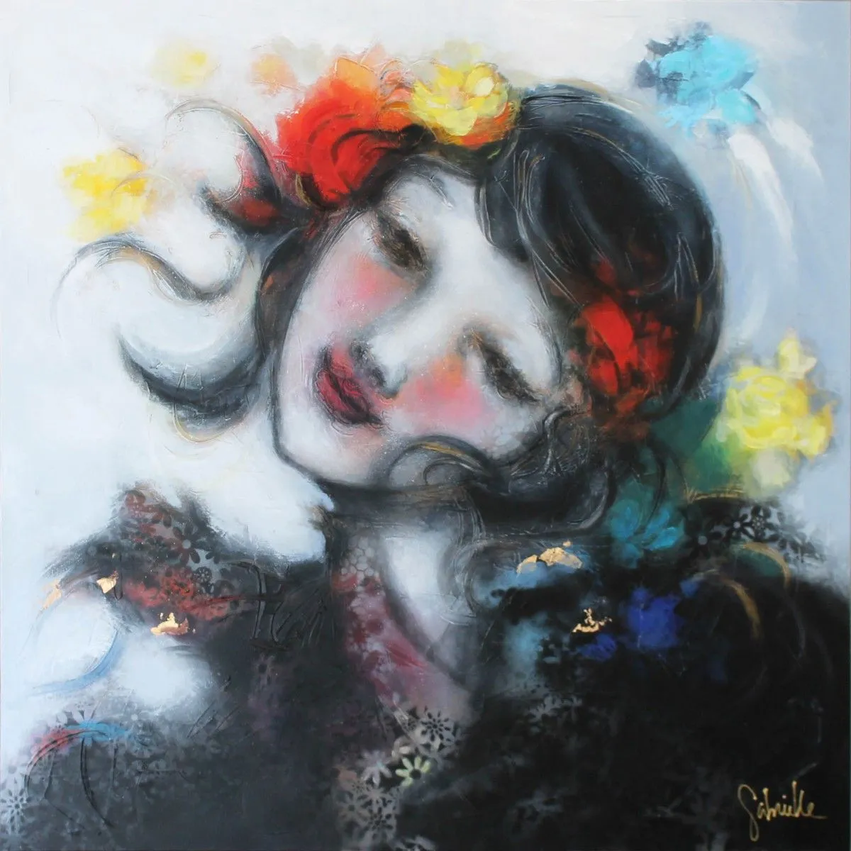 Fleur du printemps, artwork by Gabrielle Dumont