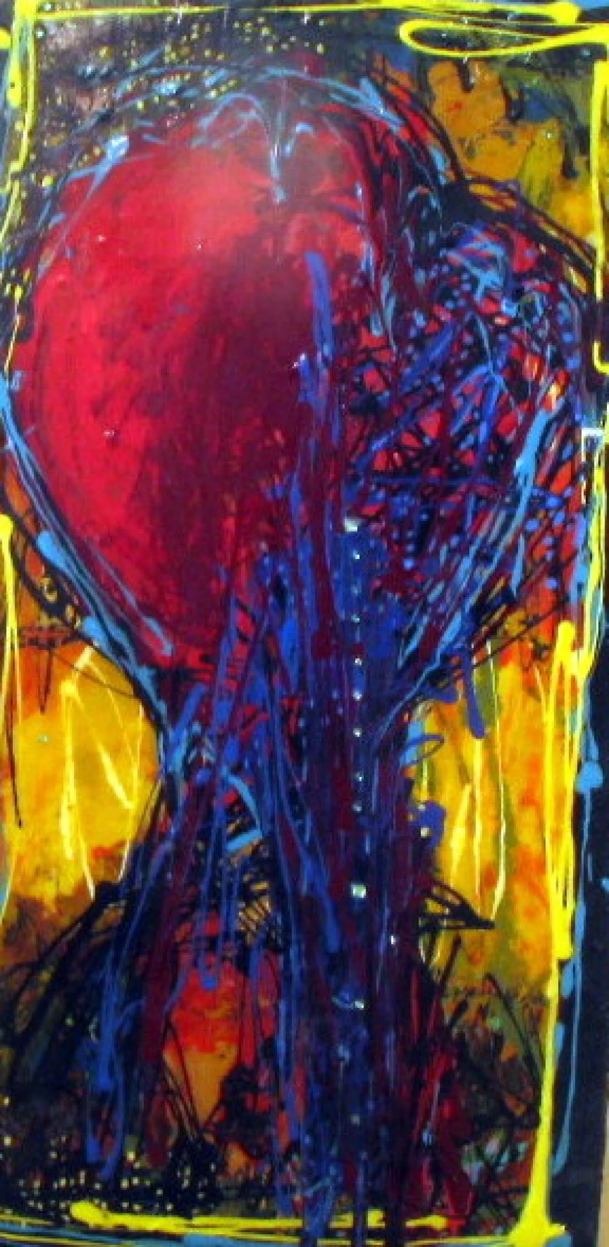 Coeur en coeur, artwork by Marce Hamelin