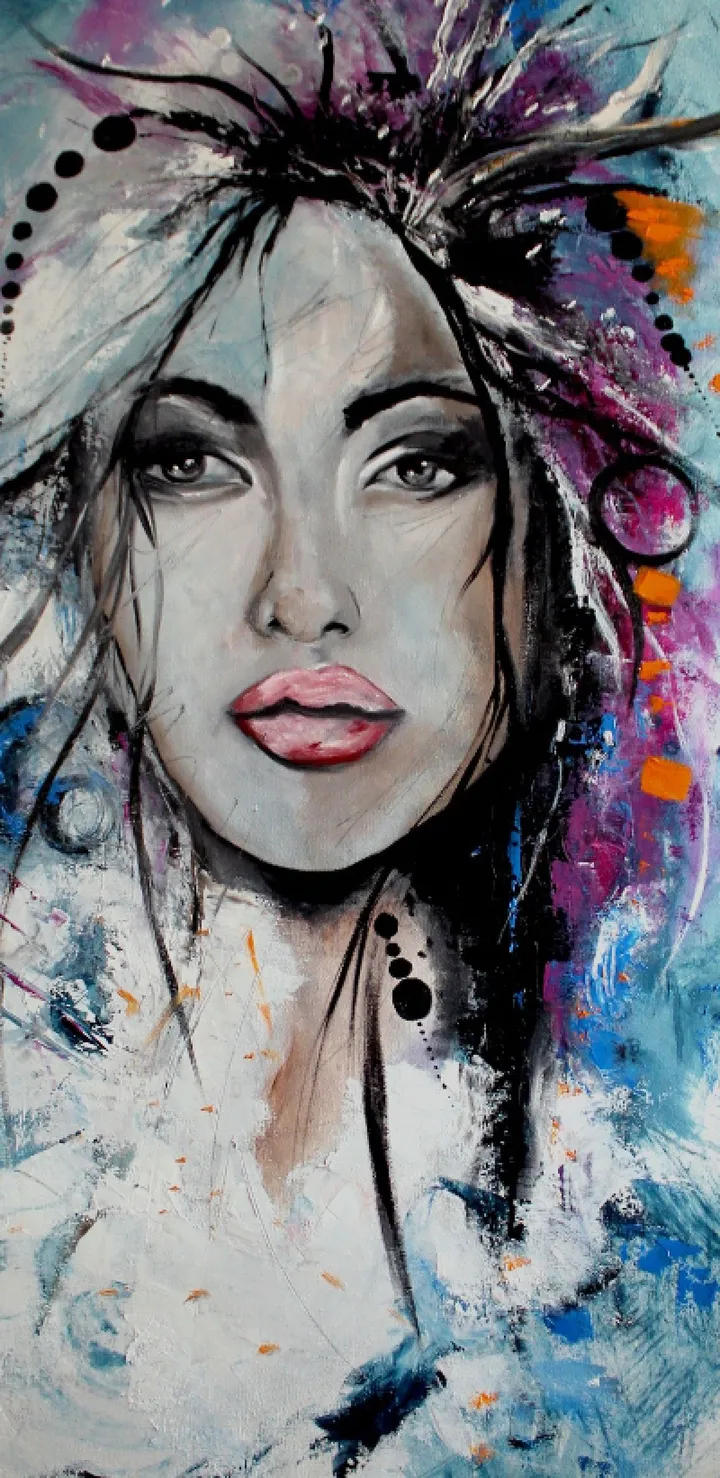 Dans ma Bulle, artwork by Johanne Hebert Coulombe