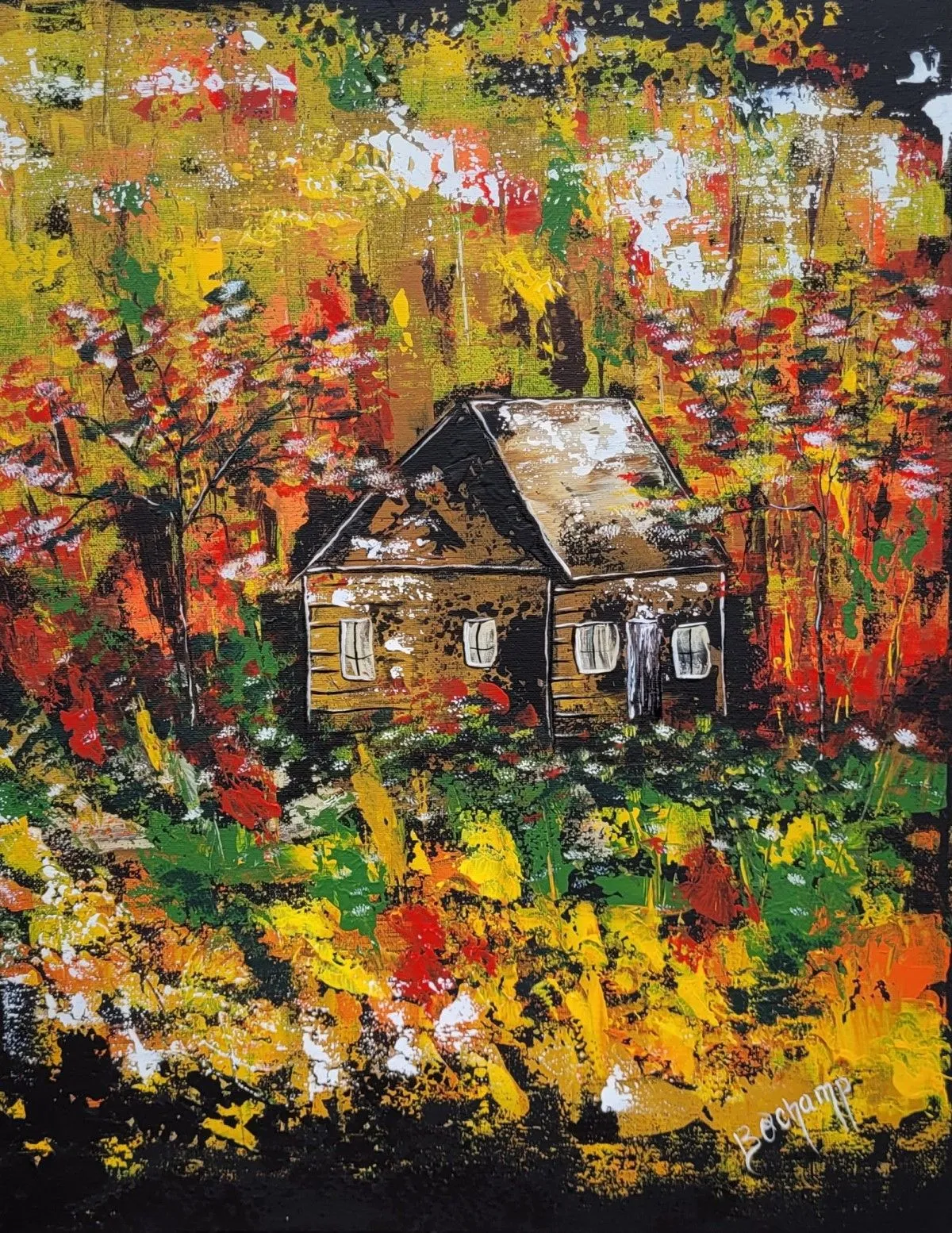 La sainte paix, œuvre de Chantal Bochamp