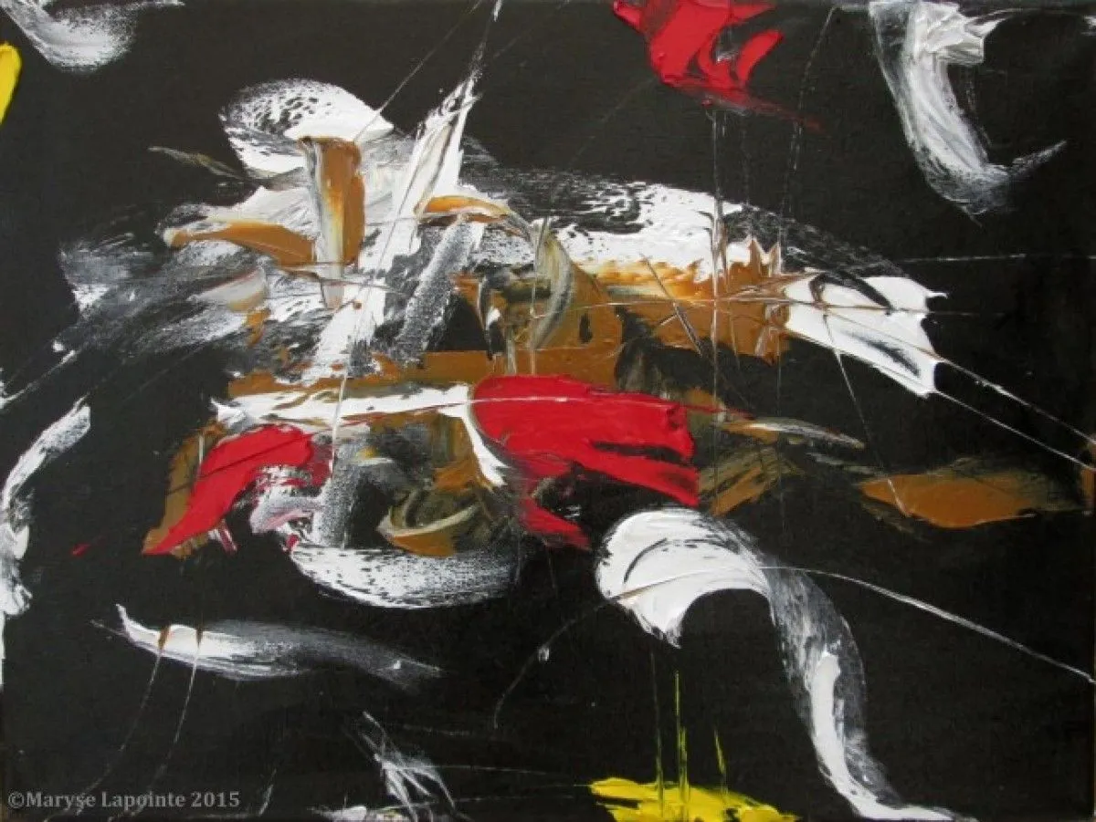 Éclipse du 27 septembre 2015, artwork by Maryse Lapointe