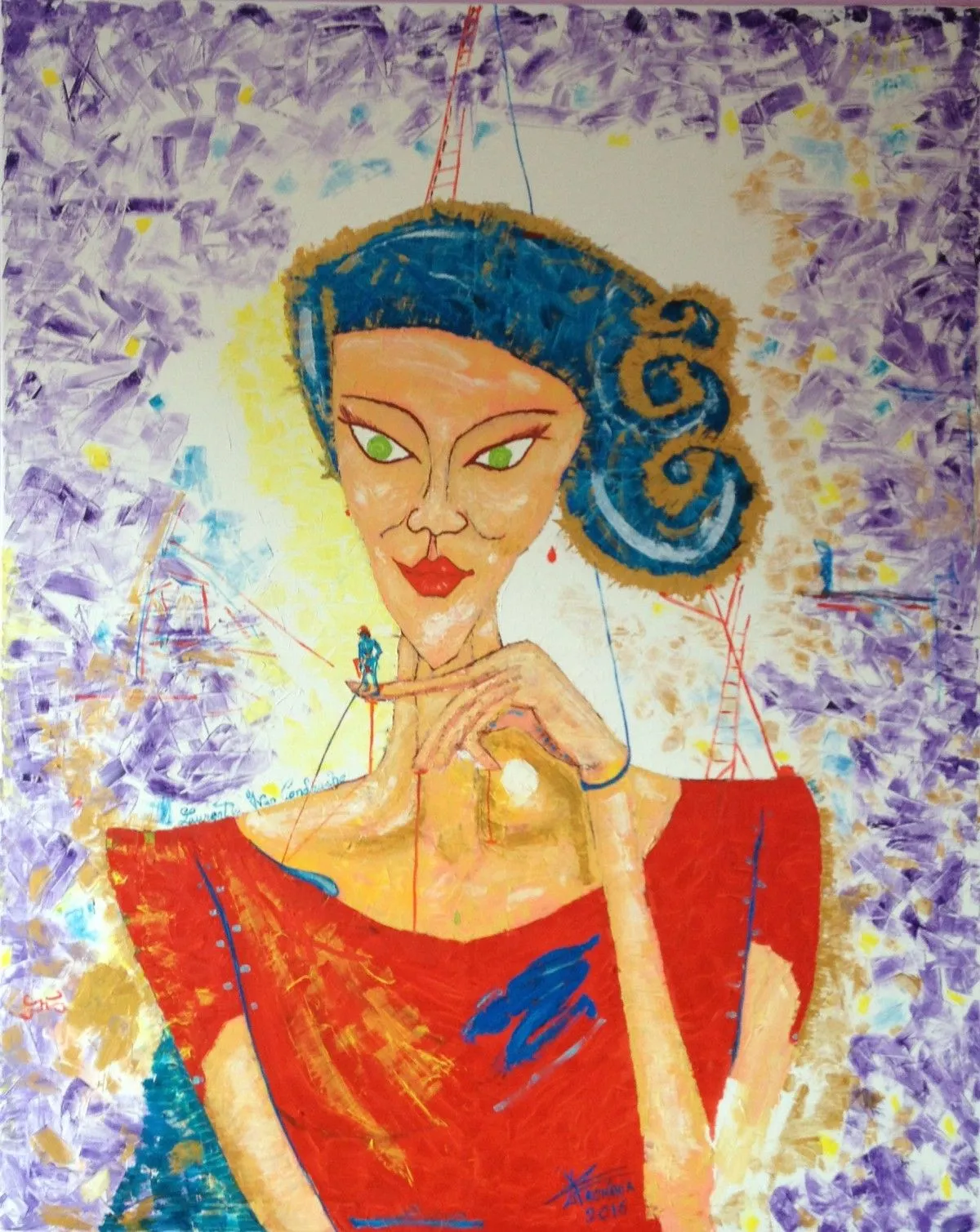 Take a look grasshopper .., œuvre de Laurentiu IVAN-CONDRACHE