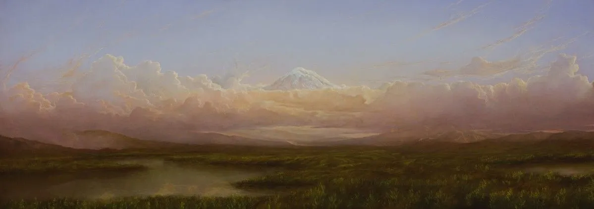 THE CHIMBORAZO (seen way to Guaranda), œuvre de David Moscoso