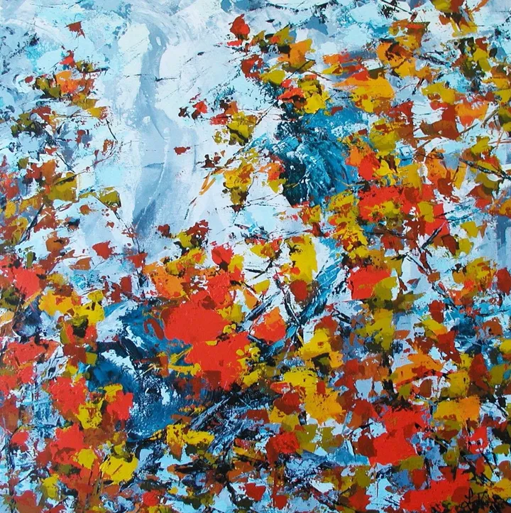 Lumière Céleste, œuvre de Andrée LaRoche