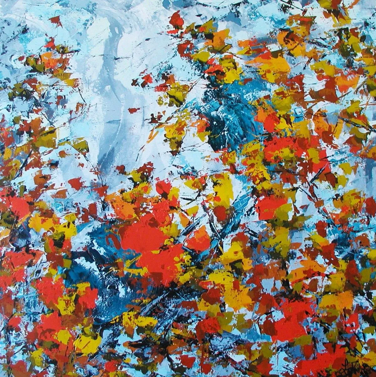 Lumière Céleste, œuvre de Andrée LaRoche