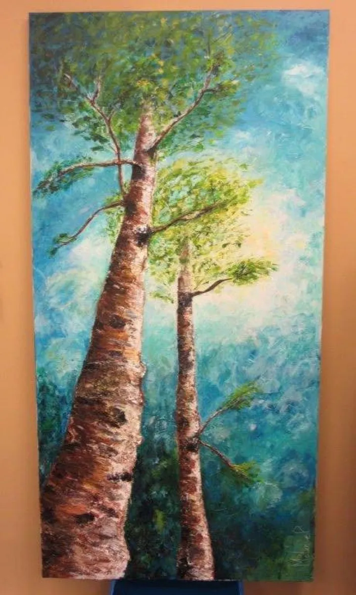 Si haut, œuvre de melanie p.