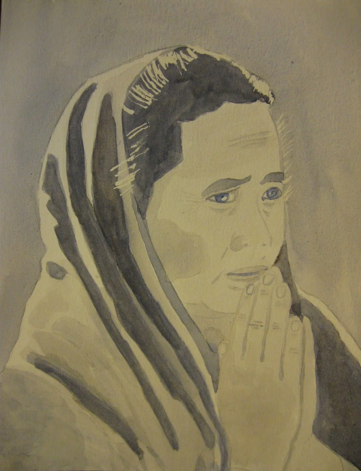 A Mother's Worry, artwork by Donna Osborne