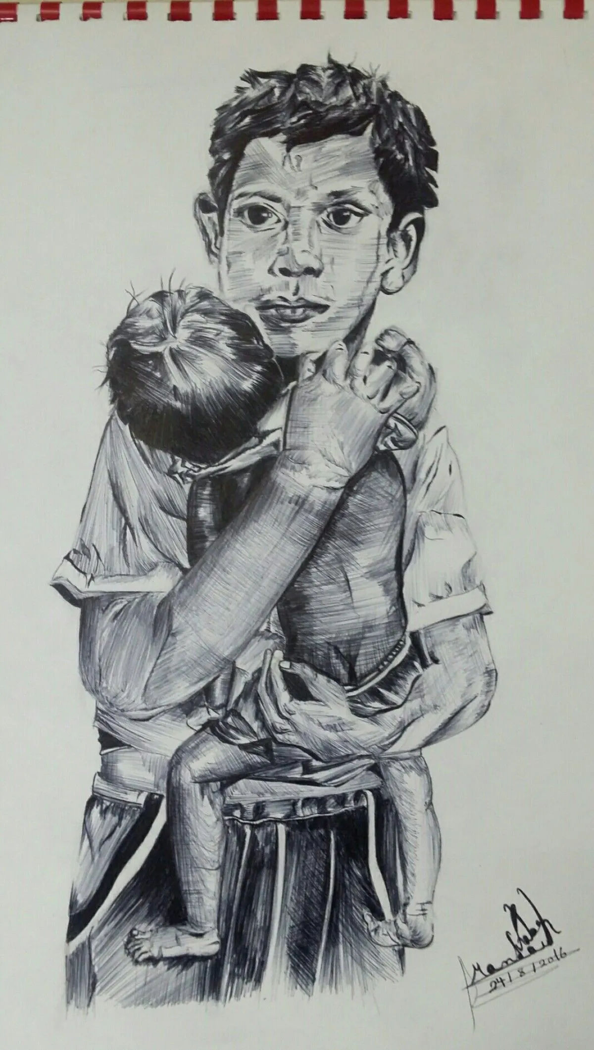 brotherhood, artwork by rabah mamdouh