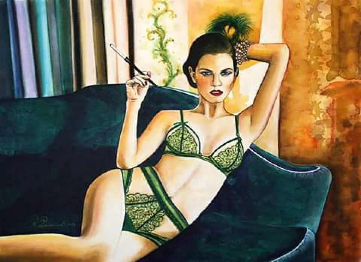 Pin Up, artwork by Natalija Zivkovic