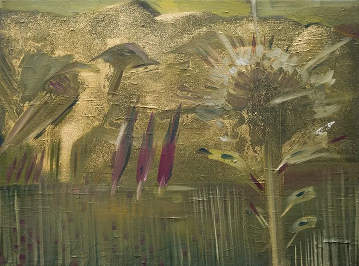 Bird in landscape, œuvre de Anatolii TOMOIANU