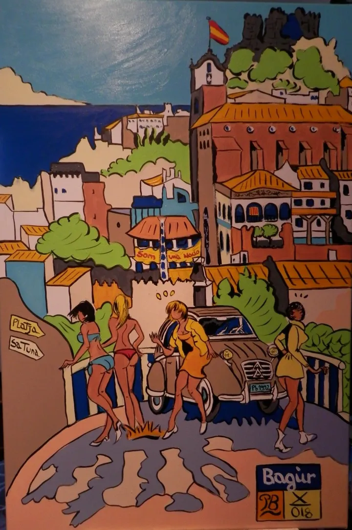 Bagùr, œuvre de Patrick Bergès