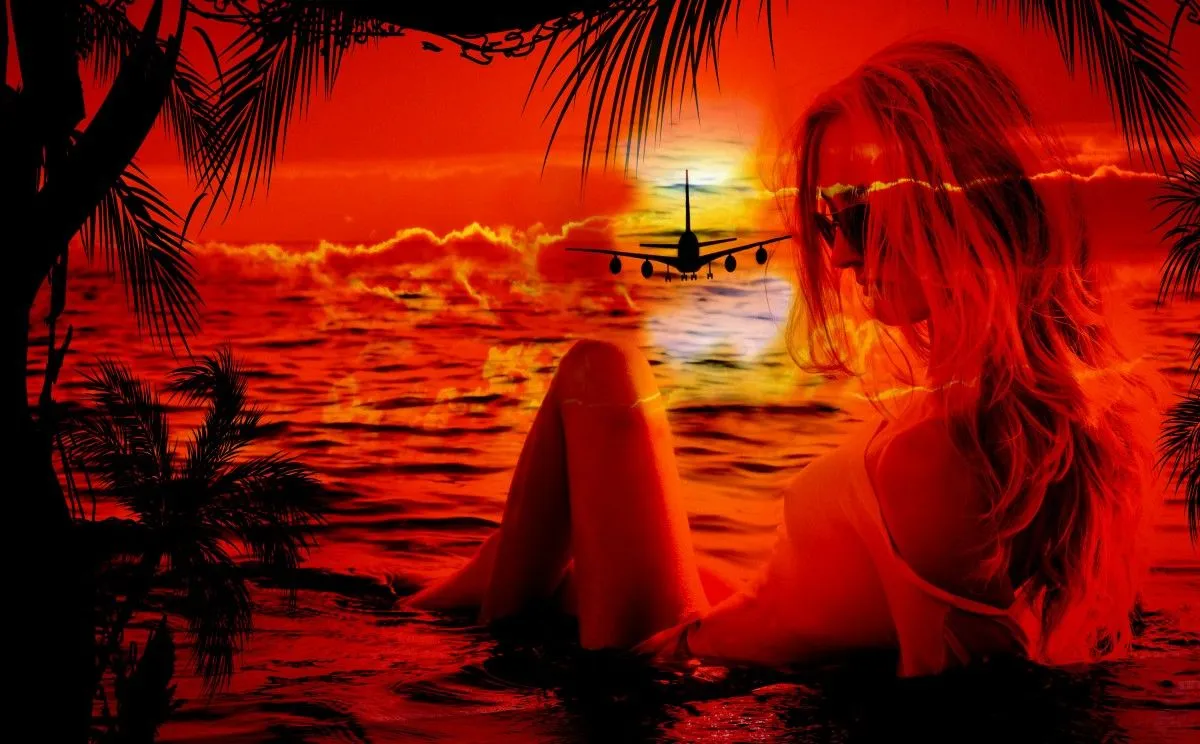 Tropical Heat, œuvre de LLoyd Goldstein