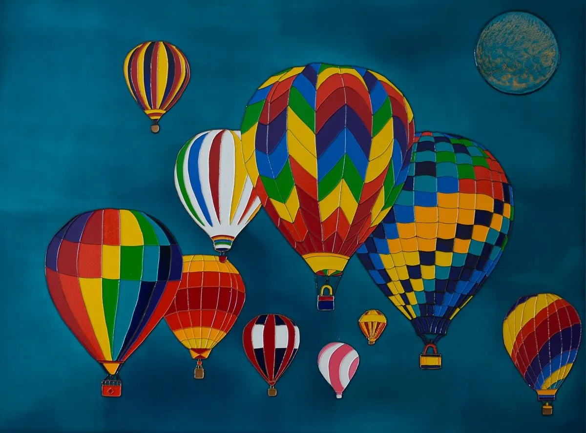 Montgolfiere Ballon Race, œuvre de Trebor Trebor