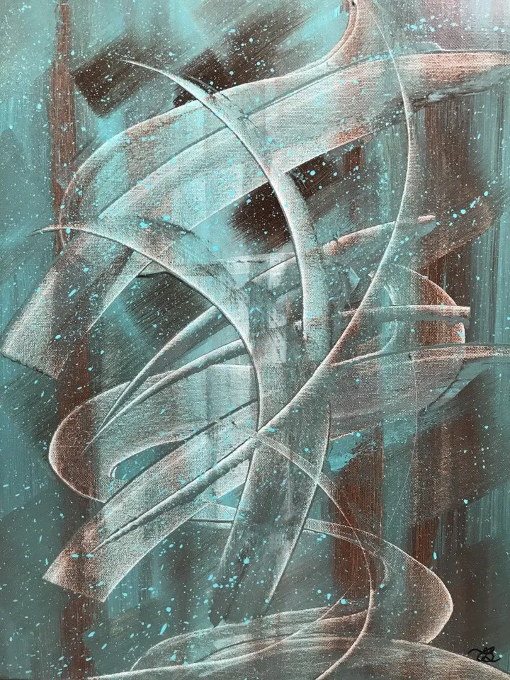 Tourbillon du temps, œuvre de Chantal Gosselin