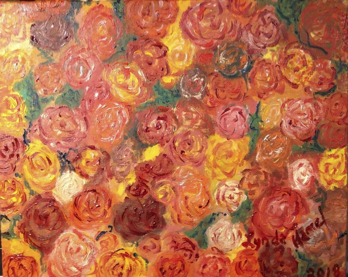 153- La vibration des couleurs, artwork by Lynda Hamel