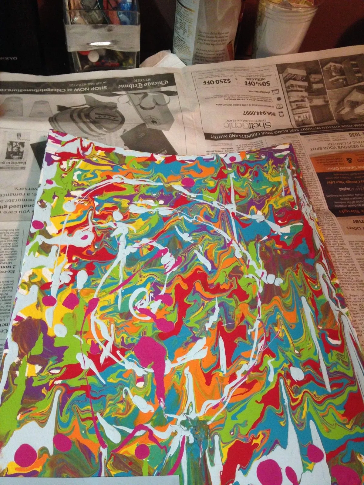 Pollack Practice, œuvre de Brian Majcher