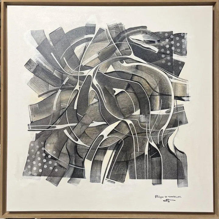 Entrelacements 13, artwork by Philippe LE TORRIELLEC