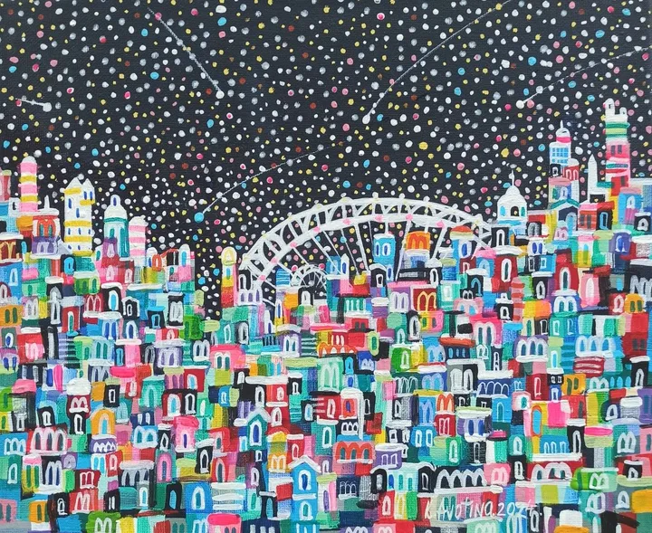 The Silver Bridge, œuvre de Katrina Avotina
