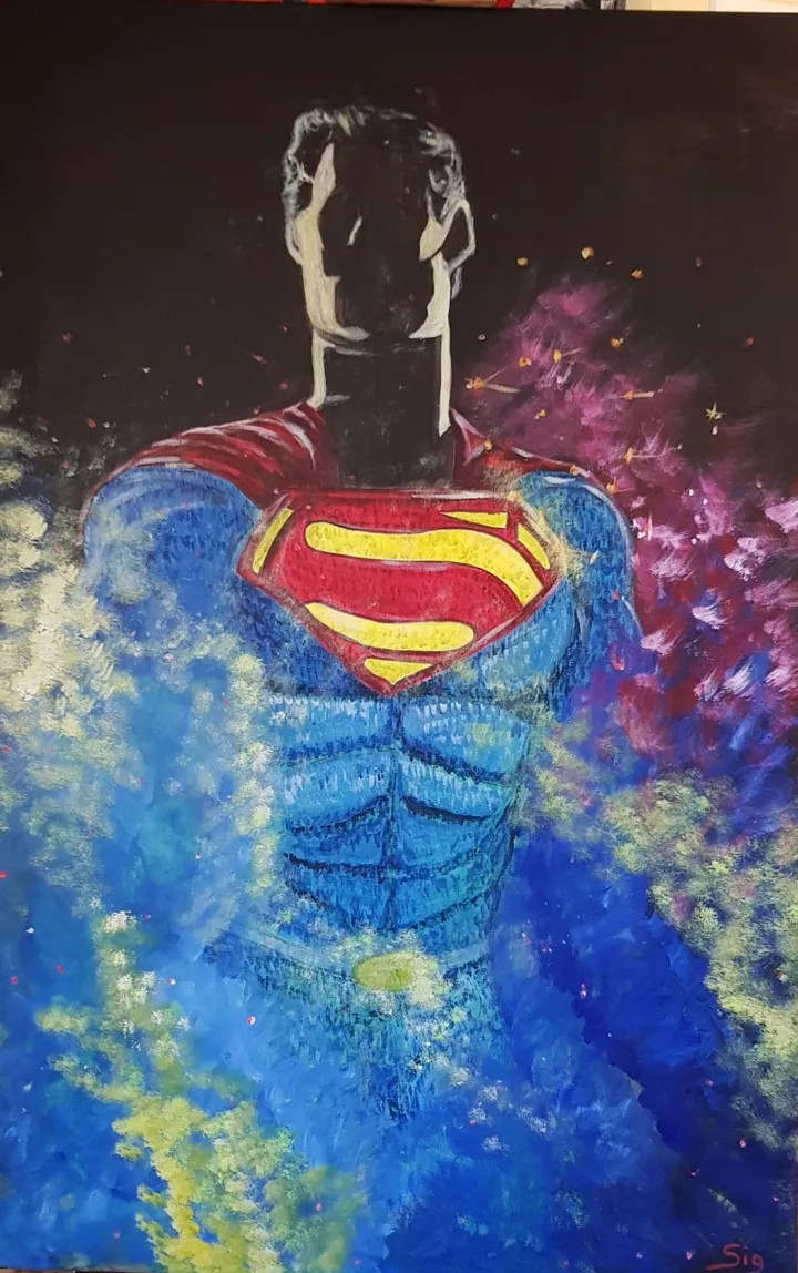 Superman, œuvre de Pascal Sig