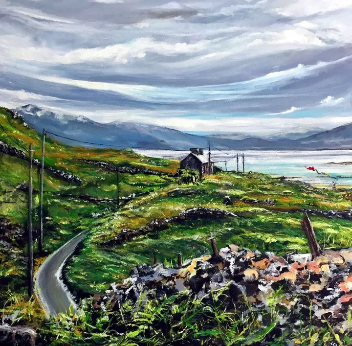 Inisboffin island, œuvre de colette obrien