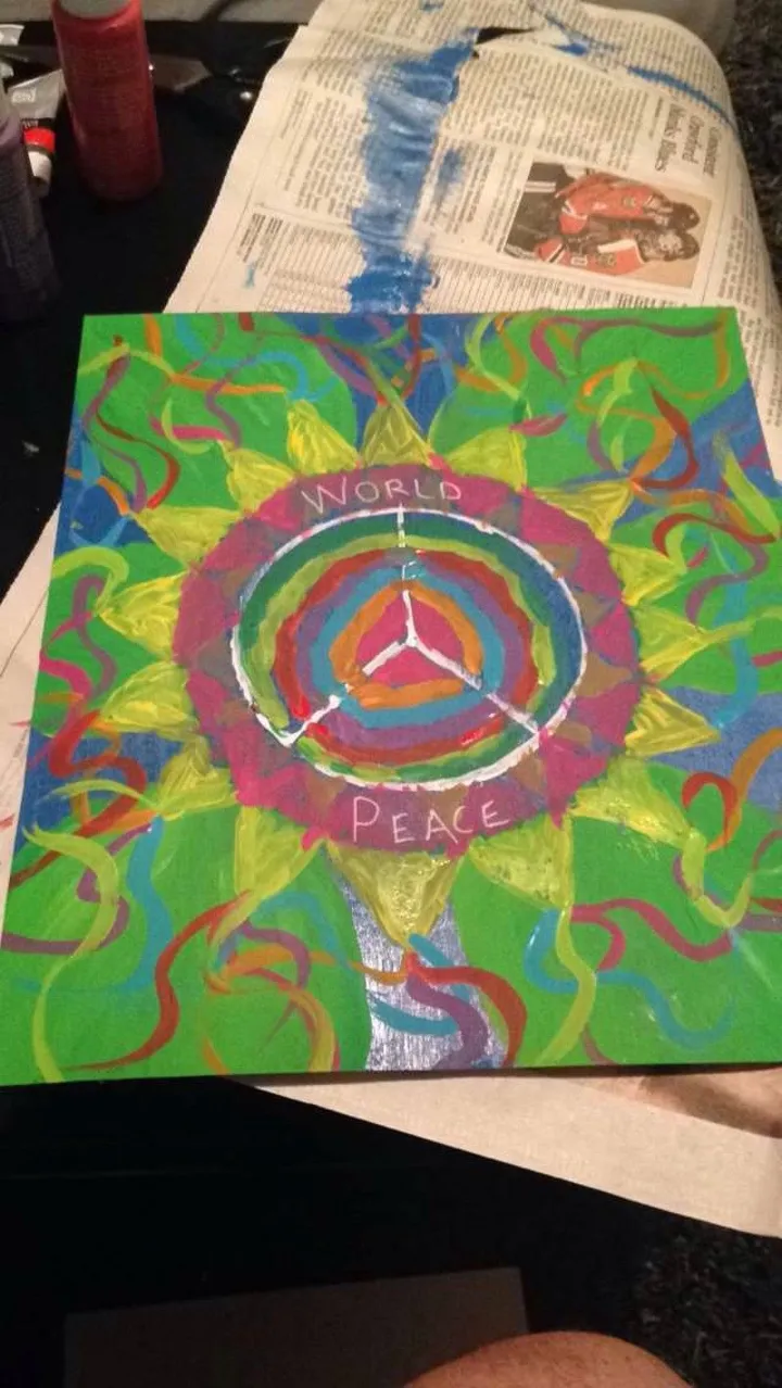 World Peace Minus Equality, artwork by Brian Majcher