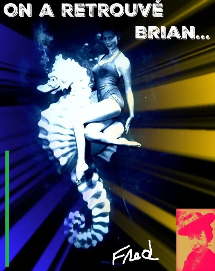 On a retrouvé Brian ..., œuvre de Frederic Frere