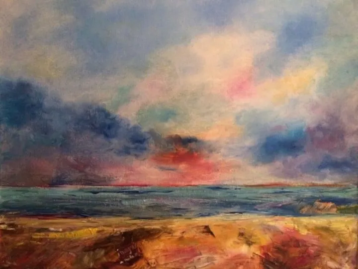 Angel above the sea, œuvre de Claudia Macaria