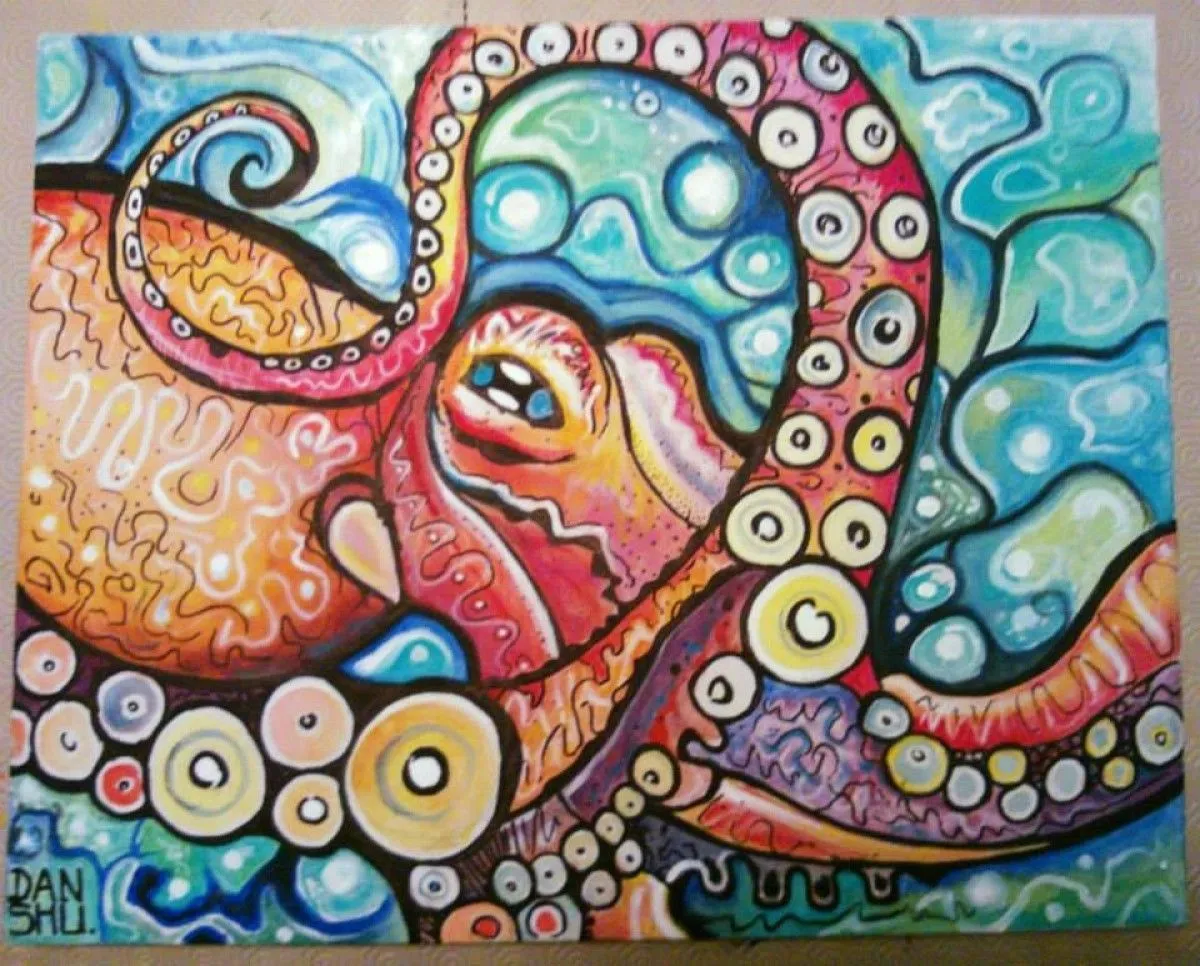 KRAKEN, artwork by DAN SHU