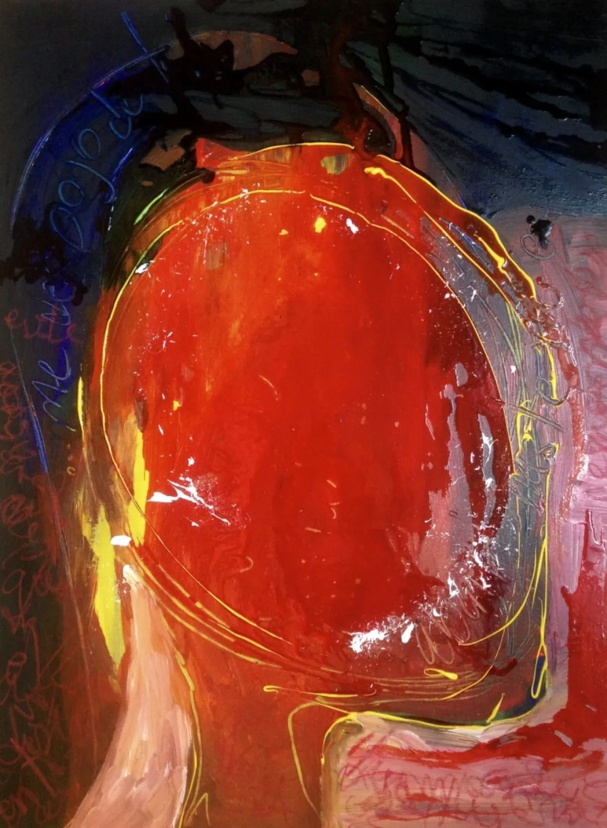 "…je me libère de ton corps.", œuvre de Juan SUÊ