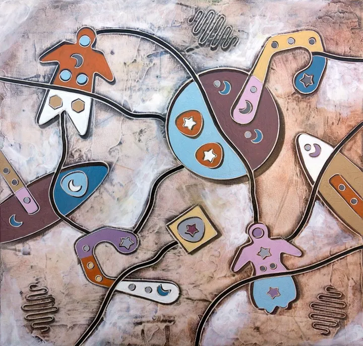 Sinapsi, artwork by Andrea Benetti