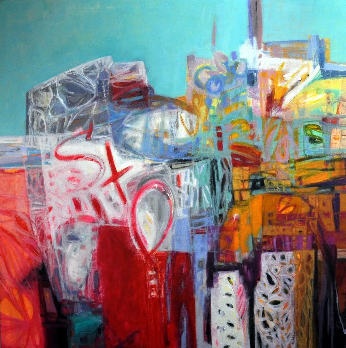 DESIRED SPACES, artwork by Katia Muñoz