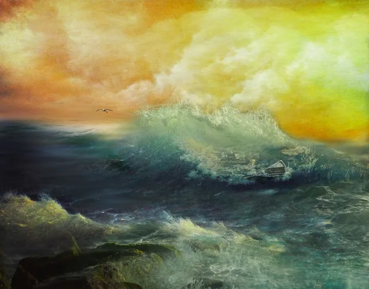 raf sea, œuvre de Josh Adamski