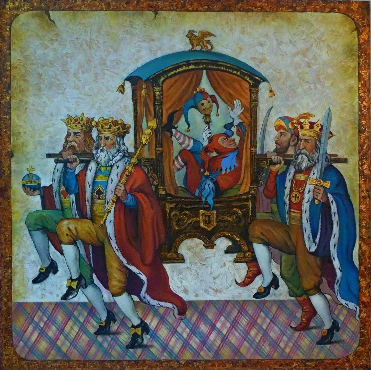 all life is a game! who are the kings? who are the jesters?, œuvre de ?????? ????????