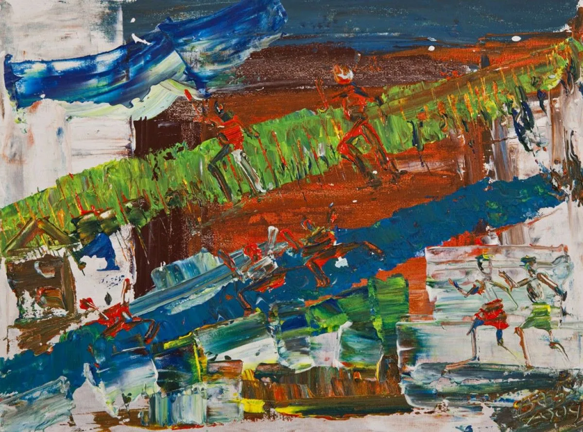 To the River, artwork by Akpan Usoroh