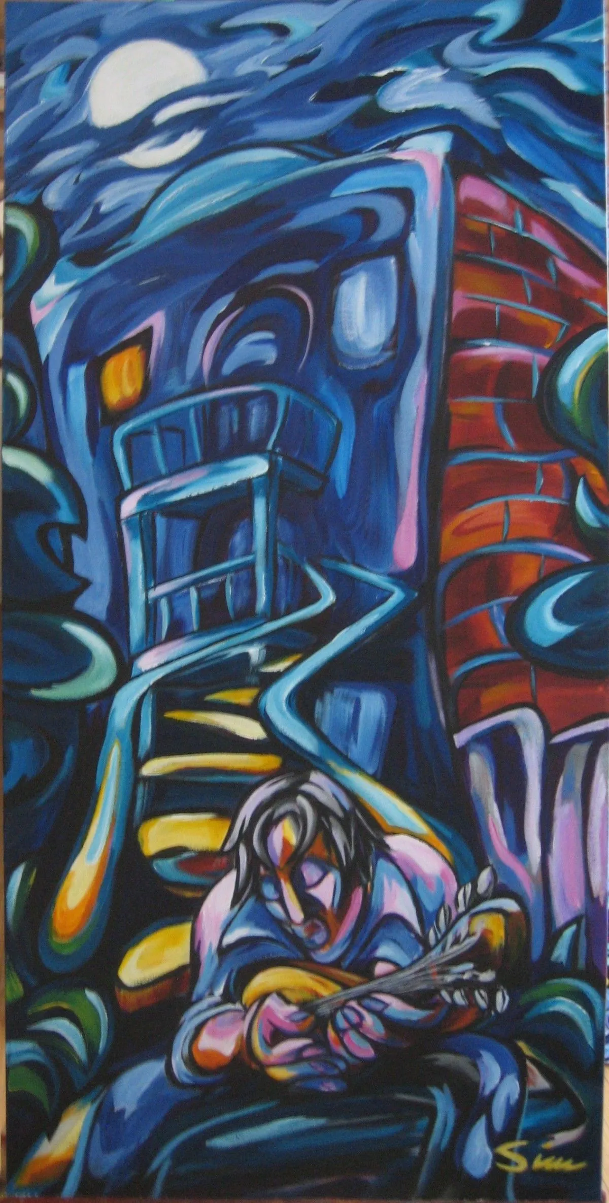 Serenade, œuvre de Simon Bachand