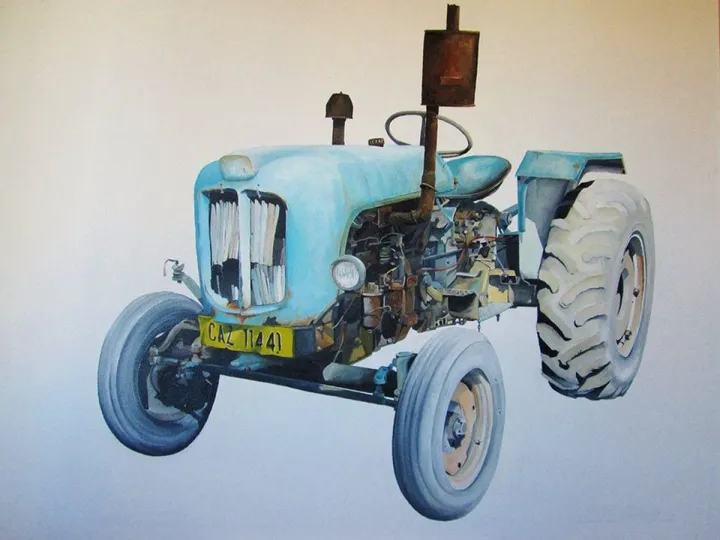 Landini Tractor, œuvre de Raymond John Westraadt