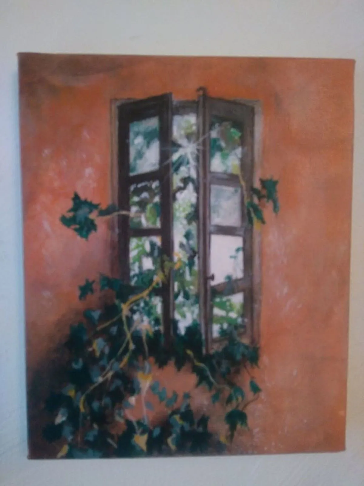 la fenêtre de mon Père, artwork by jean marc zunino