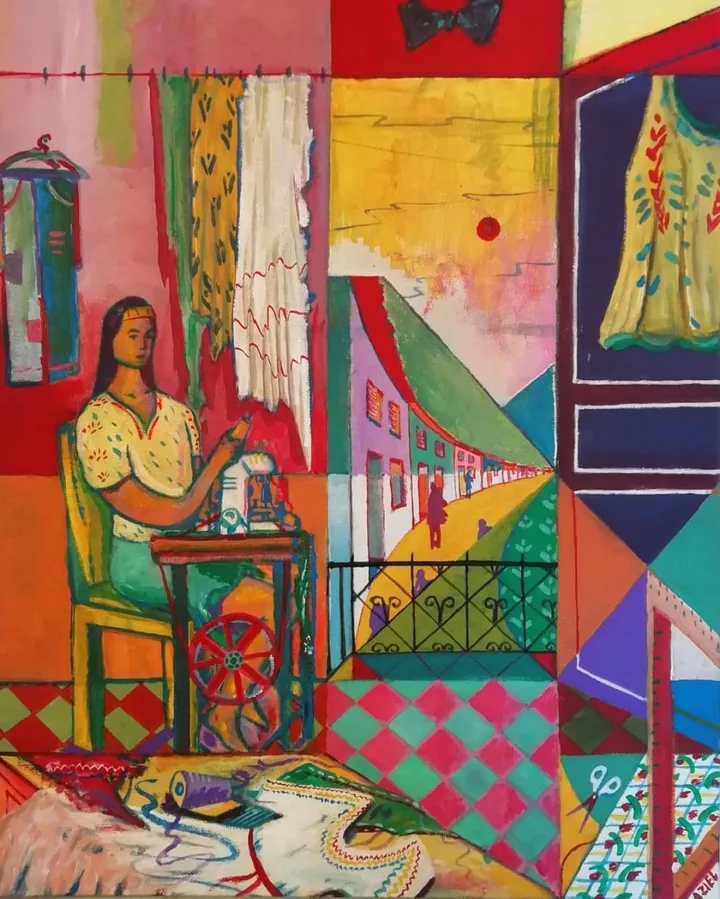 La Modista (Cuarto Rosa), œuvre de Aziel Barrientos