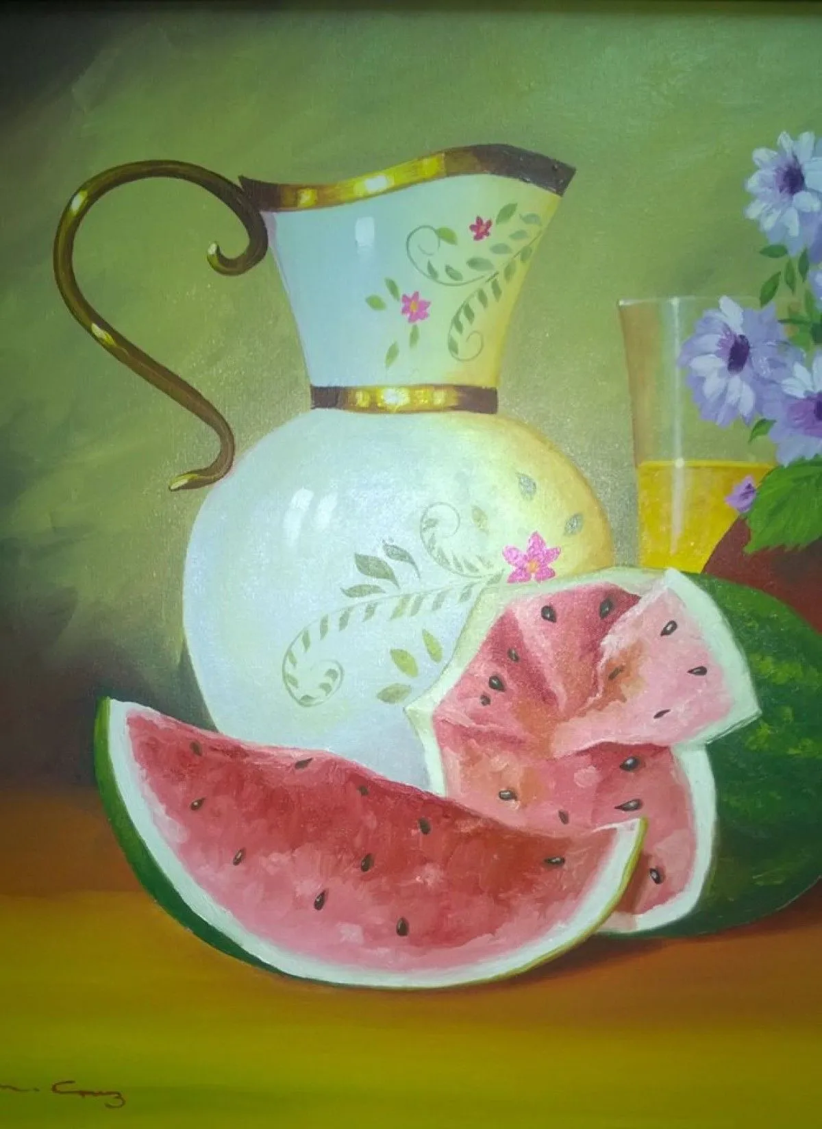 Bodegon, artwork by Martin Benjasmin Cruz perez
