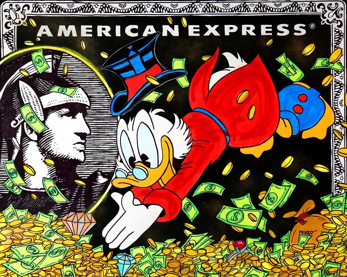 American Express, artwork by Berko .