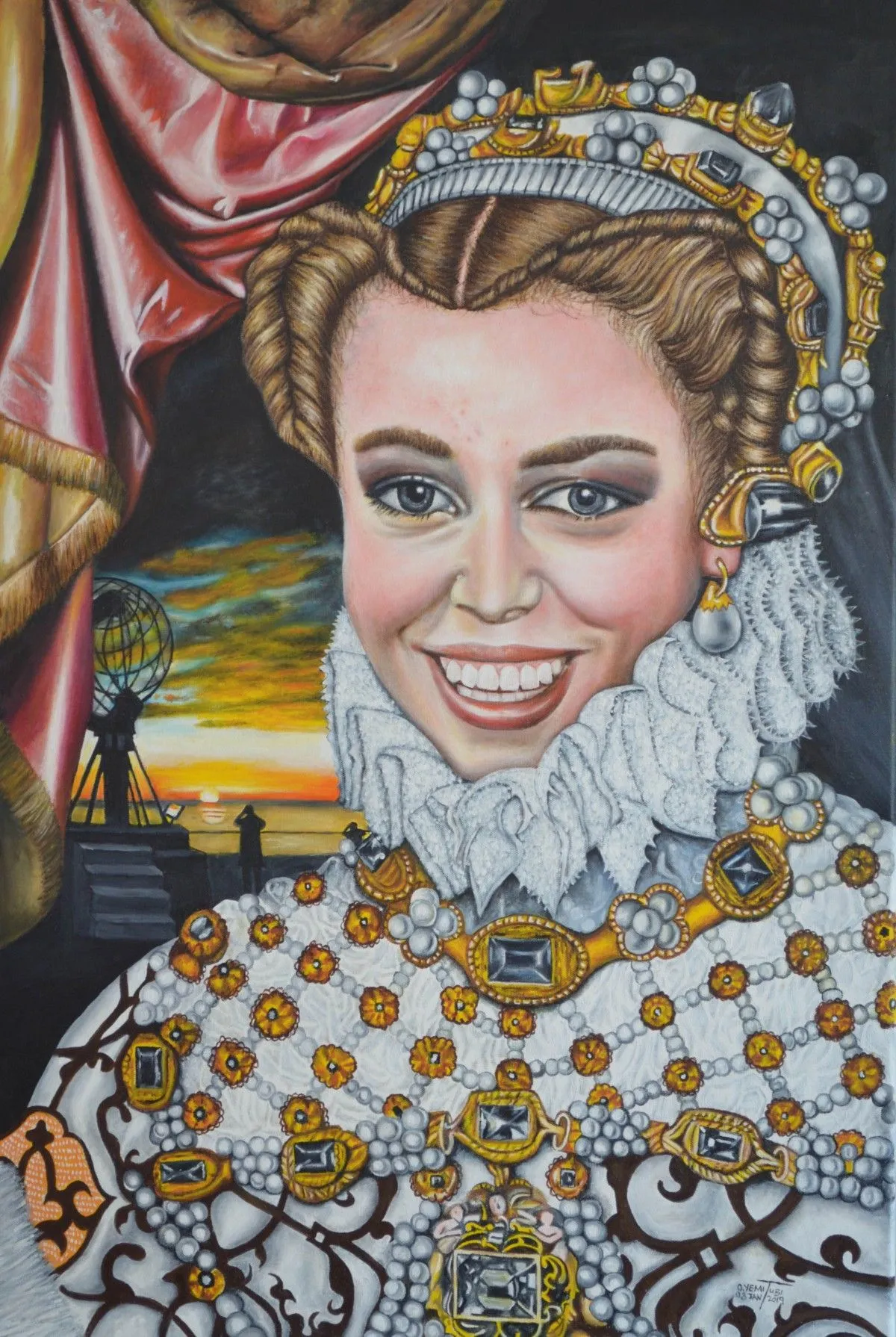 Lady Merete of Norway, œuvre de O. Yemi Tubi