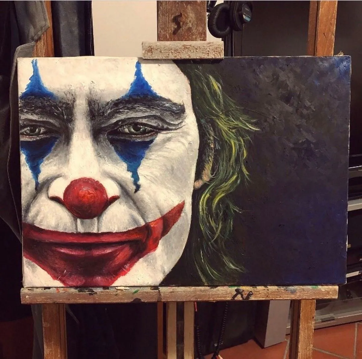 Joker 2019, œuvre de Giulia Conti